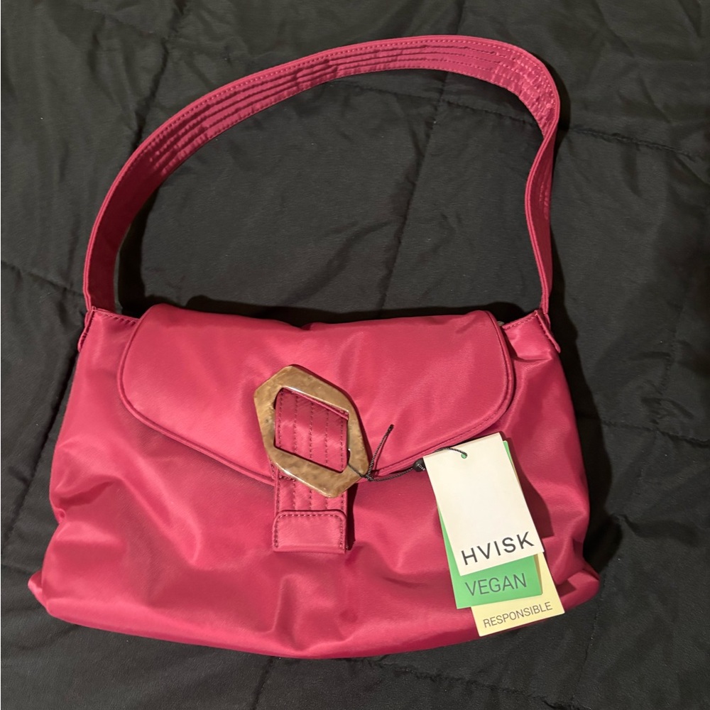 HVISK Pink Vegan Shoulder Bag